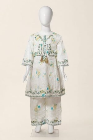 Ivory Bloom Embroidered Suit