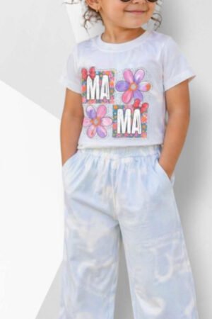 Baby Rose Premium Girls 2PCS Suit (Top + Trouser)