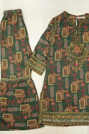 Premium Lawn Gharara Suit