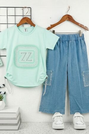 Girls Trendy Baggy Pants Outfit